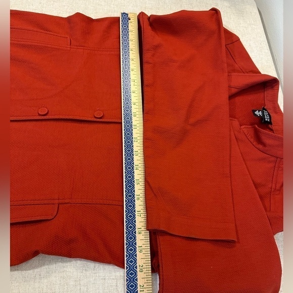 Eileen Fisher Cotton Textured Jacket Size Medium - Picture 7 of 9